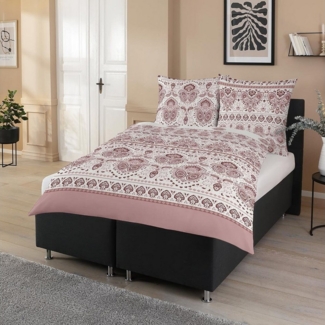 TRAUMSCHLAF Bettwäsche Meriane, Mako Satin, 2 teilig