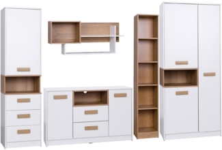 Marmex Möbel Mehrzweckschrank-Set Marmex Grant SET G, (5-St), Soft-Close-Funktion