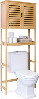 Bad Lagerung Regal Bambus Toilette Veranstalter 3-Tier