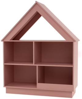 KOMFOTTEU Bücherregal, 3-stöckiger Spielzeugschrank, 88 x 34 x 108 cm