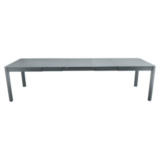 Ribambelle XL Tisch 299x100 3 Einlegeplatten Gewittergrau