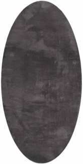 vidaXL Teppich HUARTE Anthrazit 100 x 200 cm 100 %Polyester 4103608