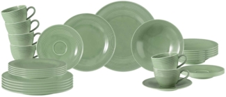 Seltmann Weiden Beat Color Glaze Kombiservice 30-teilig - Salbeigrün