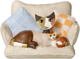 Goebel / R. Wachtmeister -La mamma e Minni,Figur,17,0 x 11,0 x 10,0 cm / Biskuit-Porzellan / 17,0 x 11,0 x 10,0 cm