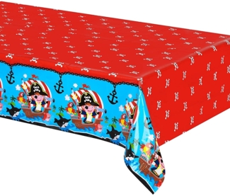 Piraten - Kunststoff Tischdecke 120x180 cm