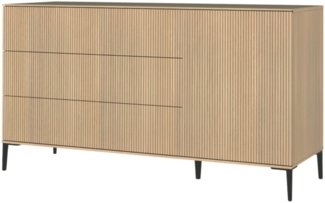 Kidsmill Levi Kommode XL - Runde Füße - Eiche Holz