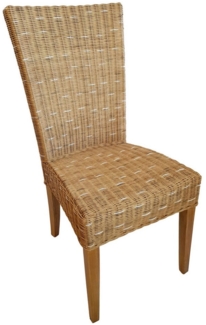 Amagohome Rattanstuhl Rattanstühle Esszimmer Stühle Wintergarten Korbstühle Cardine cappucci