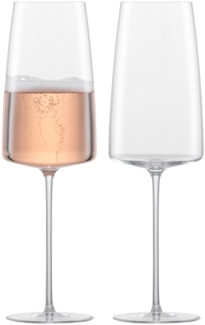 Zwiesel Glas SIMPLIFY Sektglas leicht & frisch 2er Set