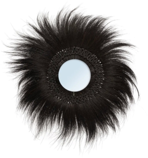 Der Simba Spiegel - Schwarz - M - Schwarz - 70x70x4cm