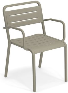 2er Set Urban Gartenstuhl grau