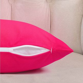 Amilian Dekokissen 4er Set - Dekokissen mit Füllung - 40x40 cm - Deko Kissen