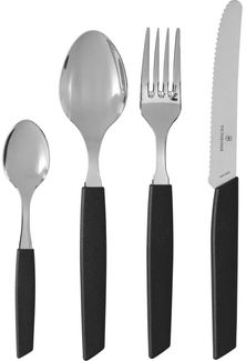 Victorinox Swiss Modern Besteck-Set (Tomatenmesser) 24-teilig schwarz