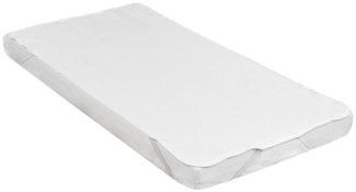 Kikkaboo Babybett-Matratzenschoner 80 x 50 cm wasserdicht waschbar Gummibänder