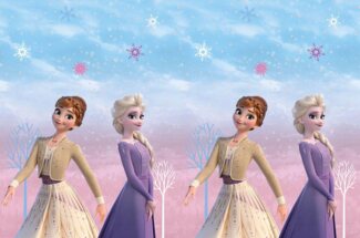 Festivalartikel Tischdecke Frozen Geburtstagsfeier Folien-Tischdecke 120x180cm