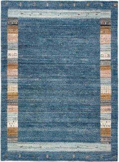 Dekowe Wollteppich Bradley, rechteckig, Höhe: 14 mm, Handweb Teppich, Kurzflor, reine Wolle, handgewebt, Orient-Optik