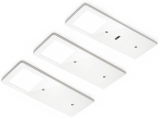 AstraLED SE Set-3 Unterbodenleuchten weiß 3000 K warmweiß / Nischenleuchten / Lumica
