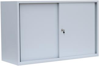 Schiebetürenschrank Sideboard Schwebetürenschrank Aktenschrank 750 x 1200 x 450 mm lichtgrau X-550125