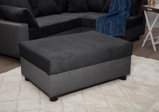 COLLECTION AB Hocker Parma, Frei stellbar, komfortabler Federkern, individuell kombinierbar