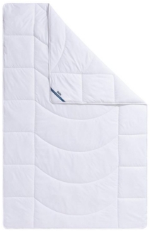 Beco Microfaserbettdecke Medibett, Bettdecken für Sommer und Winter, in drei Bezugsvarianten, Füllung: Polyester, Bezug: Baumwolle, Microfaser "Made in Green" oder Polyester, Bettdecke 135x200 cm, allergiker geeignet (Hausstauballergiker)