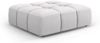 Micadoni Hocker Serena Samtstoff, Silber