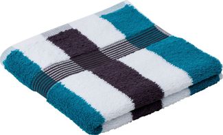 Gözze Handtücher New York, Walkfrottee (2-St), im Set, gestreift, mit strukturierter Borte