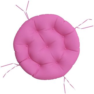 vidaXL Kissen Rund Rosa Ø 60x11 cm Oxford-Gewebe 361960