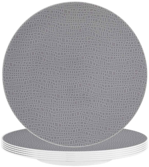 Seltmann Weiden Life Fashion Frühstücksteller ø 22,5 cm 6er Set Elegant Grey