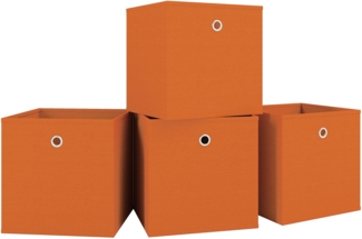 VCM Aufbewahrungsbox Boxas 913530 Orange H. 28 x B. 27 x T. 27 cm