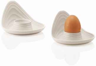 Guzzini Tierra Weiss Eierbecher 2er-Set