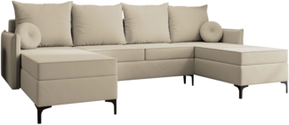 Wohnlandschaft Cesechi U (Farbe: Manila 02)