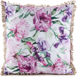 Kissenbezug Garten Wassefest Outdoor 34B 45X45 rosa lila
