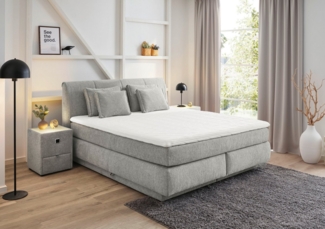 Jockenhöfer Gruppe Boxspringbett "Carla", OTTOs Choice! Topseller, wahlweise mit oder ohne Bettkasten, inkl. 4 Kissen, erhältlich in den Breiten 160 & 180cm
