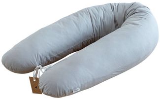 Loolay Seitenschläferkissen Classic BEIGE GRAU WEIß ROSA GELB BLAU Kissen Schwangerschaftskissen, multifunktionales Lagerungskissen M/L oder L/XL für Kinder Frauen und Männer, 170 o. 190 cm Standard Stillkissen inkl. 100% Baumwolle Bezug, LOOLAY® - 100...