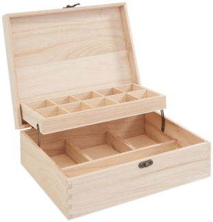 VBS Aufbewahrungsbox Twin, 24x16,5x9cm