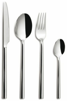 Comas Besteck-Set Oslo Eco 24-tlg, Tafelbesteck, Edelstahl, Silberfarben, 0298