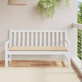 vidaXL Gartenbank-Auflage Beige 150x50x3 cm Oxford-Gewebe 47627