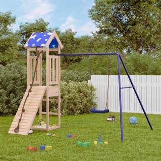 vidaXL Spielturm Massivholz Kiefer 3278947