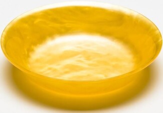G.F. Heim Söhne Müslischale / Dessertschale aus Acrylglas sonnengelb 410-13