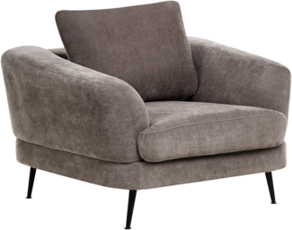 Sessel KJAER Chenillegewebe Taupe