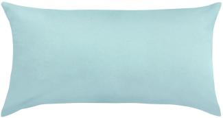 Traumschlaf Basic Single Jersey Kissenbezug|40x80 cm| hellblau