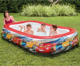 Intex Planschbecken Cars Mehrfarbig 262 x 175 x 56 cm 3202937
