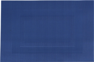 8-teiliges, strapazierfähiges und hitzebeständiges Vinyl-Tischset, abwaschbare Tischplatte 45 cm * 30 cm, dunkelblau.