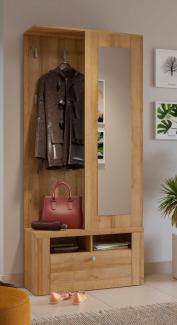 Home affaire Kompaktgarderobe Larona Breite 84,5 cm