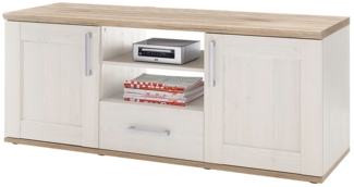Lowboard Romy / Romance , Holzwerkstoff , Holzfarben , 143 x 59 x 50 cm
