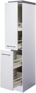 Flex-Well Apothekerschrank Kopenhagen (B x H x T) 30 x 162 x 60 cm, mit 4 Ablagen