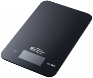 San Ignacio VITA digitale Küchenwaage Tara-Funktion SG-9101 schwarz