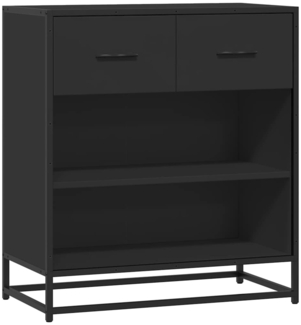 vidaXL Sideboard Schwarz 68x35x76 cm Holzwerkstoff 848984