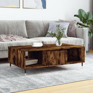 vidaXL Couchtisch Räuchereiche 104x60x35 cm Holzwerkstoff 827081