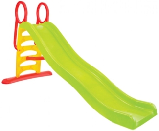 Mochtoys Kinderrutsche 12601 Rutschlänge 198 cm, Wasserrutsche, bis 50 kg grün