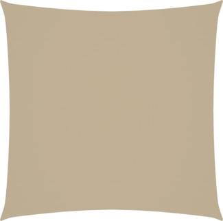 vidaXL Sonnensegel Oxford-Gewebe Quadratisch 2,5x2,5 m Beige 135136